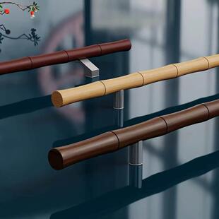 玻璃门实木拉手竹门拉手定制门木门拉手商店盒子大拉手