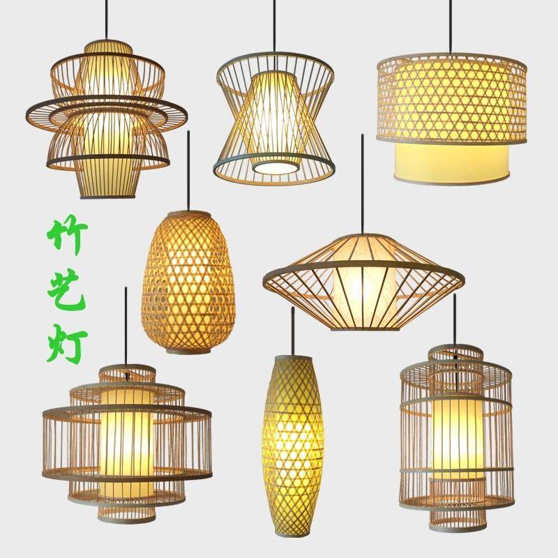 竹编灯笼中式竹艺吊灯装饰户外竹手工编织灯罩古镇火锅店民宿茶楼,节庆用品/礼品,灯笼,淘宝优惠券,粉丝福利购,淘宝优惠卷