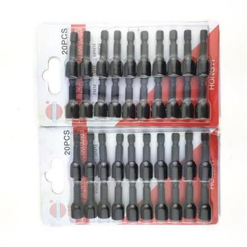 热销螺丝燕尾自攻钻尾新品六角钢强磁钉丝彩色套筒套筒批头瓦电钻