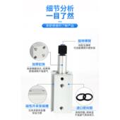 SRC旋转夹紧气缸90度180度小型气动转角下压ACK32 90R