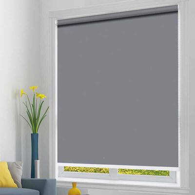 免打孔厨房卷帘BGZ百叶窗全遮光拉防办化妆室公室遮阳升降卷晒式