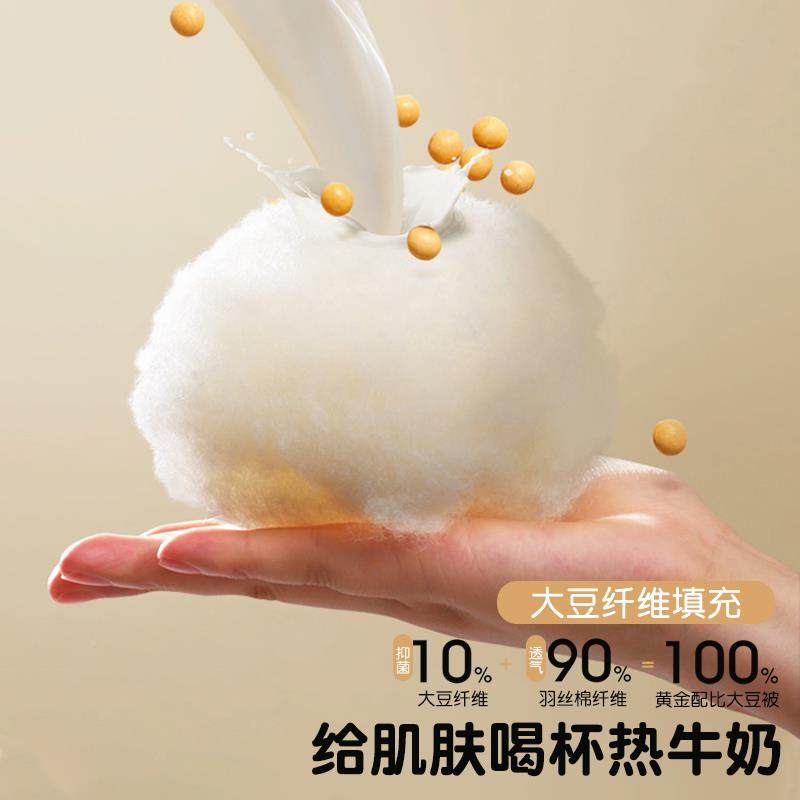 被高端大豆白纤维子丝棉被芯原棉冬季XH0548加厚保暖冬单双人蛋被