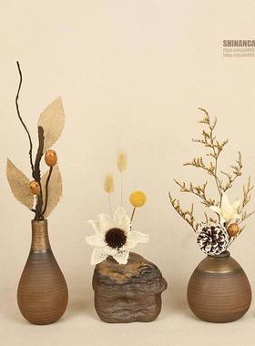 禅意摆件家居品客厅摆设房玄关茶室茶软桌民宿饰新中式MON166覆古