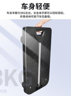 搬运车PEZ轻音叠拉车料平塑板车手推车拉货车推车货折车推杆车家