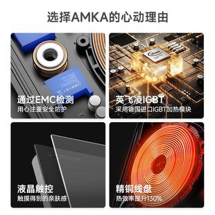 公寓大功炉灶灶 电磁炉率小型公寓内镶嵌台式 Amka嵌入TS 22C01嵌式