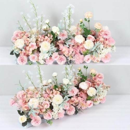 婚庆排舞台T台路引花婚现礼场布-1188置花排花条婚庆装饰花路引花