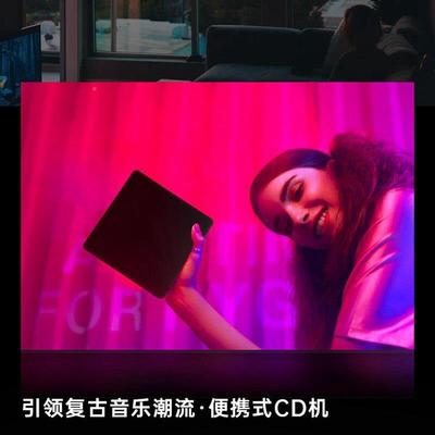 cd机 复读机随身听轻kc708S薄携古 学英语听力专辑播放器迷生你复