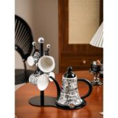 铃铛轻奢茶壶订婚迁礼物杯G5114高子水陶瓷茶杯水杯乔茶具套装 壶