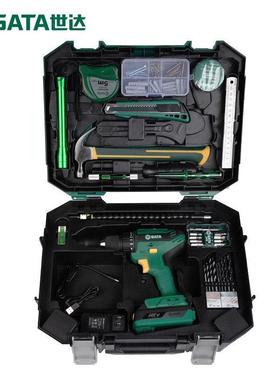 合家钻用电动工具套装锂电电手五金家庭日常用82389组工具箱10552