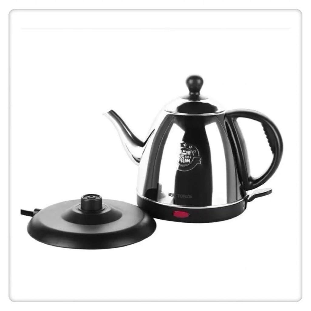 天际电热水壶34不锈0钢1-14人迷你电热水壶自-动断电防干烧泡茶壶