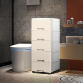 30CM夹缝收纳柜子储A物柜塑料多层抽屉式 收纳箱卫生间置物