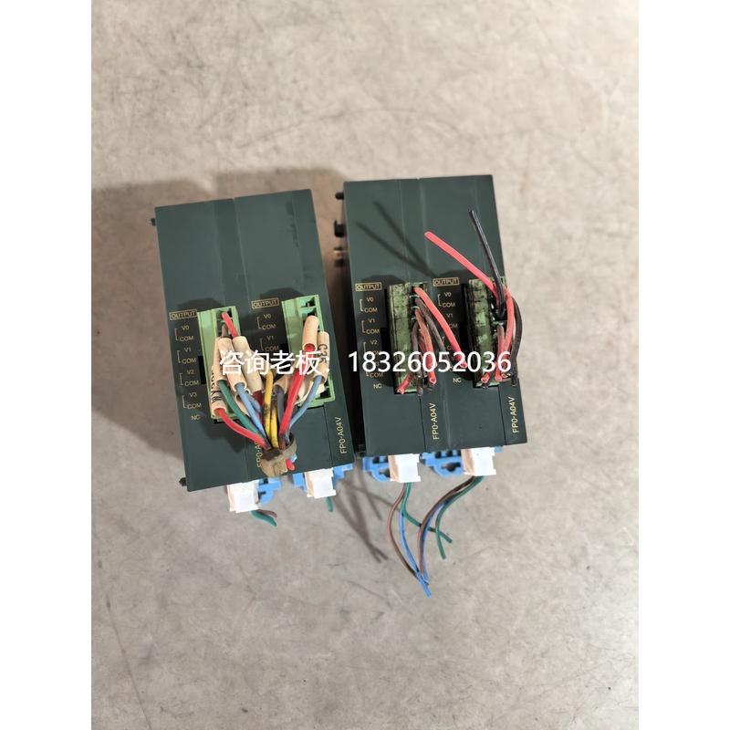 拍前询价（拍前询价）PLC模块FPO-A04V FP0-A04V A04V 原装拆机