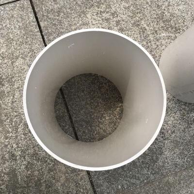 PVC排水管大口径400mm排污管90 45度弯头三通清扫口堵头直接