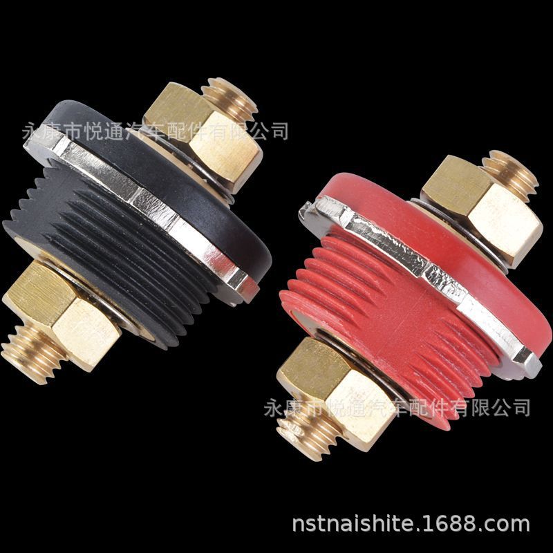 3/8英寸电源面板大电流接线柱转换头螺丝螺栓黄铜