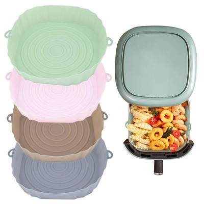 Silicone AirFryer Pot Air Fryers Oven Baking Tray Fried Pizz