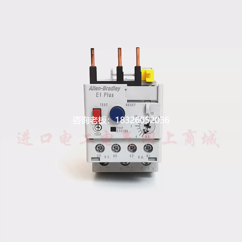 拍前询价原装进口AB罗克韦尔E1 Plus193-EEDB热过载继电器3.2-16A