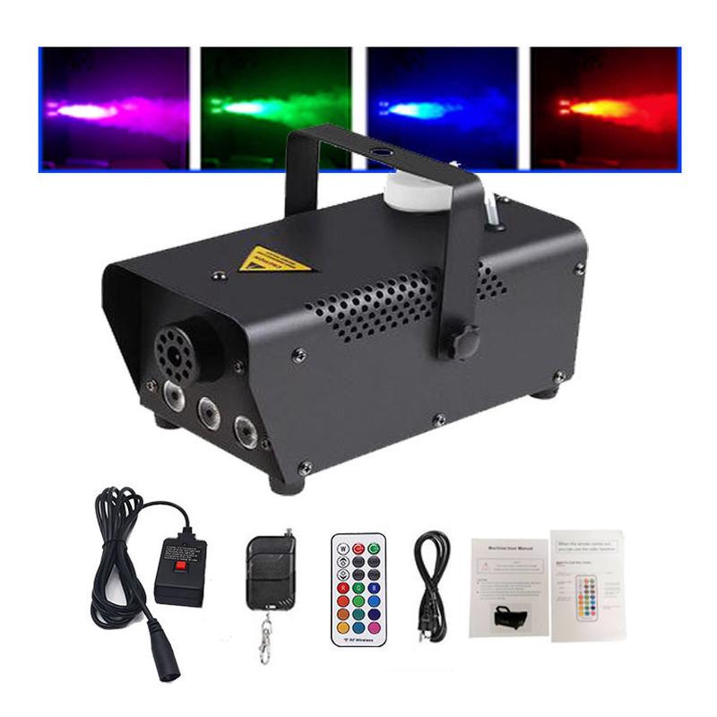 新款遥控LED500W烟雾机舞台灯光婚庆小型烟雾机喷雾机