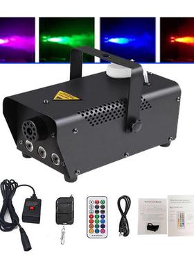 新款遥控LED500W烟雾机舞台灯光婚庆小型烟雾机喷雾机