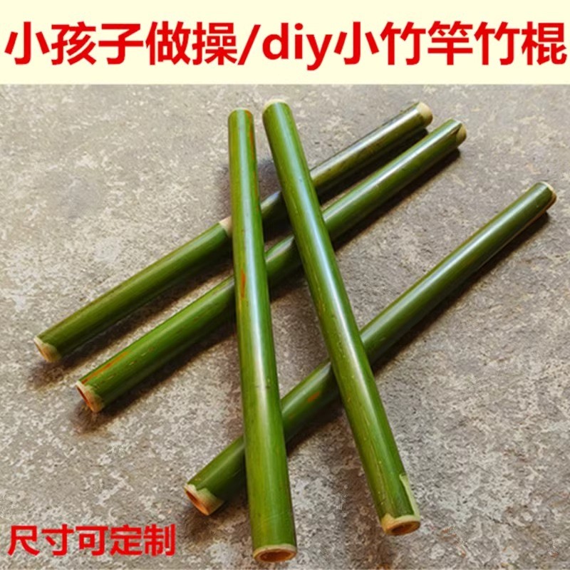 空竹子竹节人材料学生手工DIY制作玩具模型创意礼物花艺装饰摆件