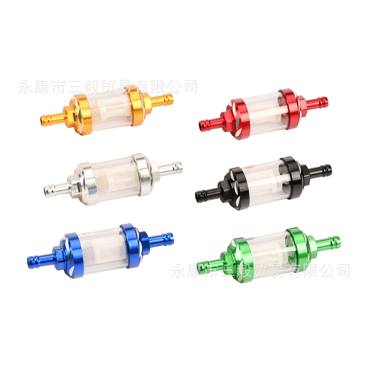摩托车改装配件汽油过滤杯踏板车滤清器摩托车燃油滤芯器过滤器
