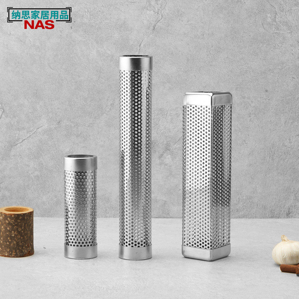 不锈钢烟熏管方形果木盒子圆形烟盒户外露营烧烤工具bbq烟熏盒,办公设备/耗材/相关服务,其它,淘宝优惠券,粉丝福利购,淘宝优惠卷