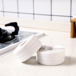 双折厨房防水防霉贴美观贴白色防霉防水胶带厨房水槽防霉胶带