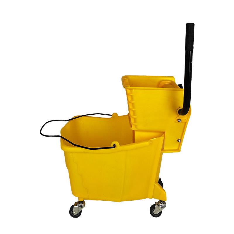 32L高级单桶榨水车塑料模具拖把挤水桶注塑模具加工定制开模定做