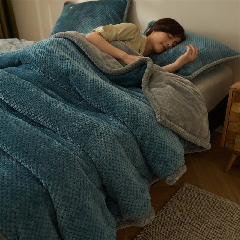 双层毛毯被子加厚冬季珊瑚绒毯子办公室N空调毯午睡沙发盖毯,床上用品,休闲毯/毛毯/绒毯,淘宝优惠券,粉丝福利购,淘宝优惠卷