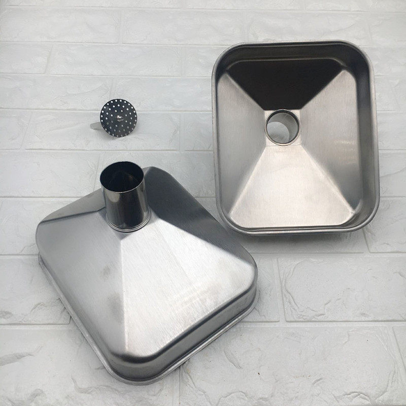 304不锈钢漏斗大口径p工业漏斗酒漏油漏液体灌装大漏斗长方形 拉,餐饮具,漏斗,淘宝优惠券,粉丝福利购,淘宝优惠卷