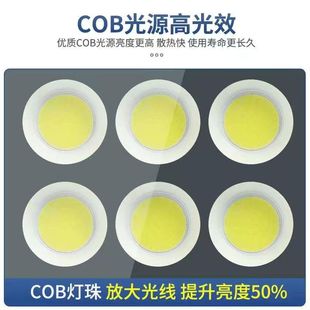 亞明led投光燈戶外防水照明燈超亮暖黃光園林照樹綠化照射探路燈