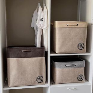 节性服装 特大型季 收纳箱家用织物被子移动袋折叠柜衣服分类拉绳篮