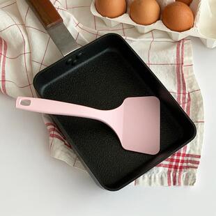 日本进口锅铲粉色玉子烧专用铲子带刻度双注口汤勺料理搅拌勺量勺