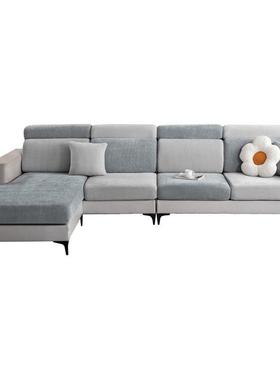 沙发QB202308套罩弹力尼全包通用现客厅防猫抓雪尔型布艺沙发坐垫