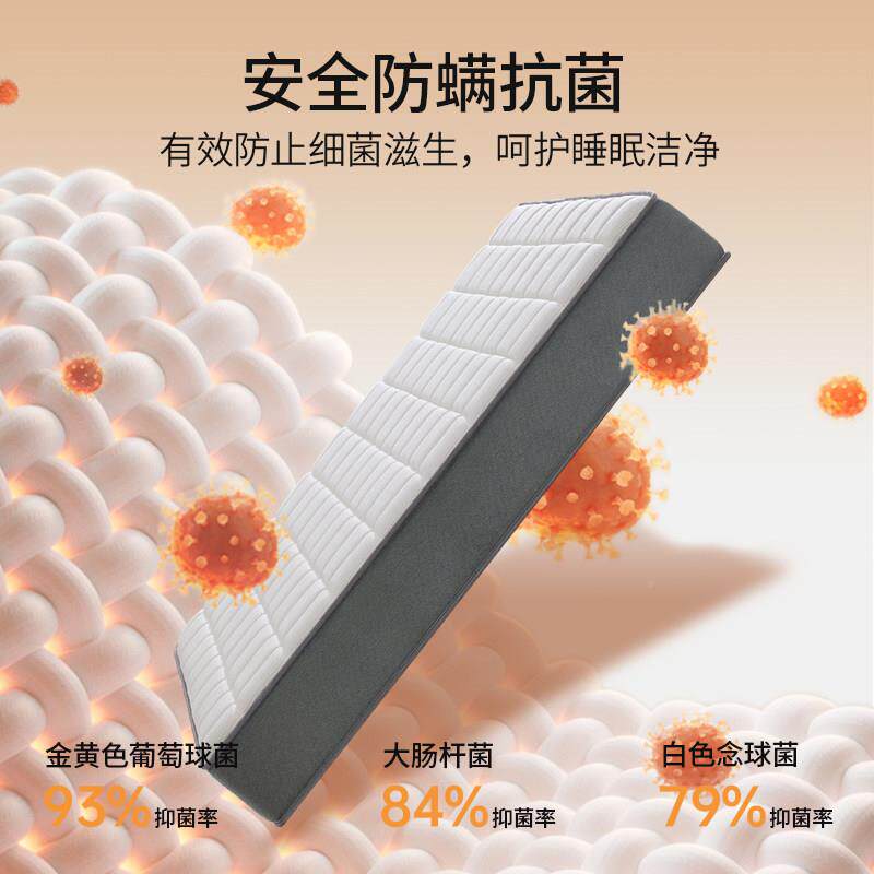 悠梦思蓝色记忆棉压Z01独立弹簧床垫乳胶缩梦席思2店0cm厚五星酒