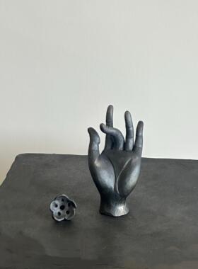 多黑陶佛香线香MOK插手摆几件