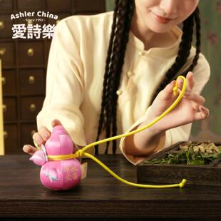 【爱诗x李时七夕礼物香囊挂乐饰礼盒车载葫芦UEA珍】挂件艾草香包