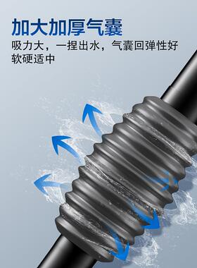 鱼缸换水器器水管非电动洗神器手动吸洗沙吸便抽水器换水虹202111