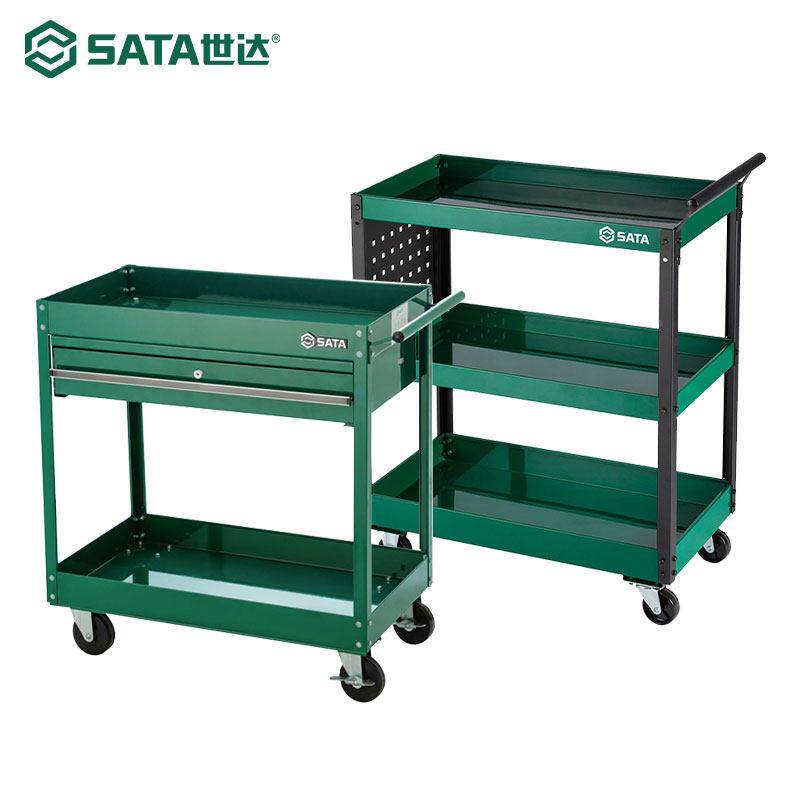厂SATA功世达工车小推车汽修具手推箱多能工具收纳箱Sata\/世移动