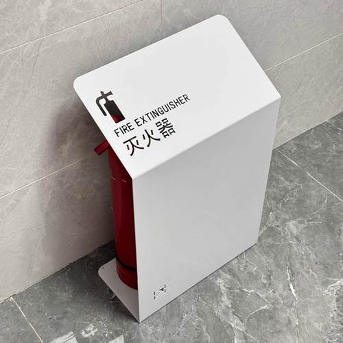 高不店锈钢端材灭火器箱新款酒售楼部会所盒子5kg灭火器QLN消防器