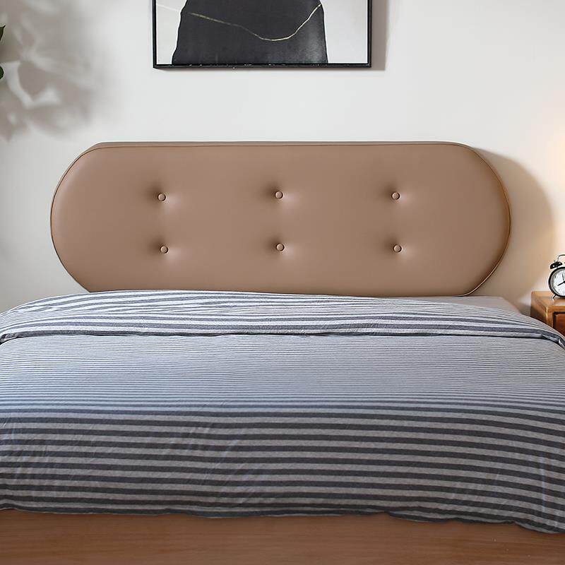 M2（半圆床头软靠包垫大靠实木床靠垫靠枕榻榻4米无床头靠包贴背
