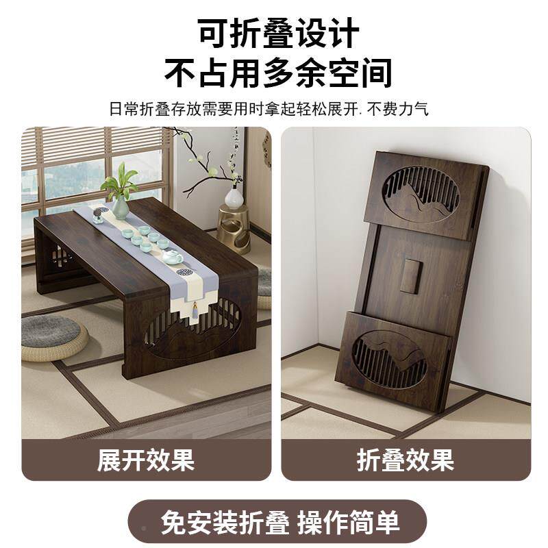 象棋桌棋用可折叠彷古20231229学桌培训班新中式实木国围桌儿童专