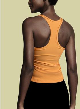 外FCY健身工字背心穿款定垫女速干训练背心短健固身服速干健身衣