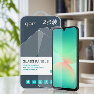GOR适用Galaxy三星A26手机A25电话A24蓝宝石A23晶A22瓷a21高清a20透s明E非全半5G荧屏幕4g钢化玻璃保护硬贴膜