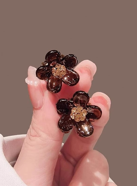 迷你花朵发卡饰品刘海夹小号发夹