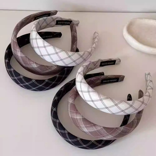 王玉雯同款发带发饰丝巾复古港风优雅气质女突然的喜欢林欢儿发箍