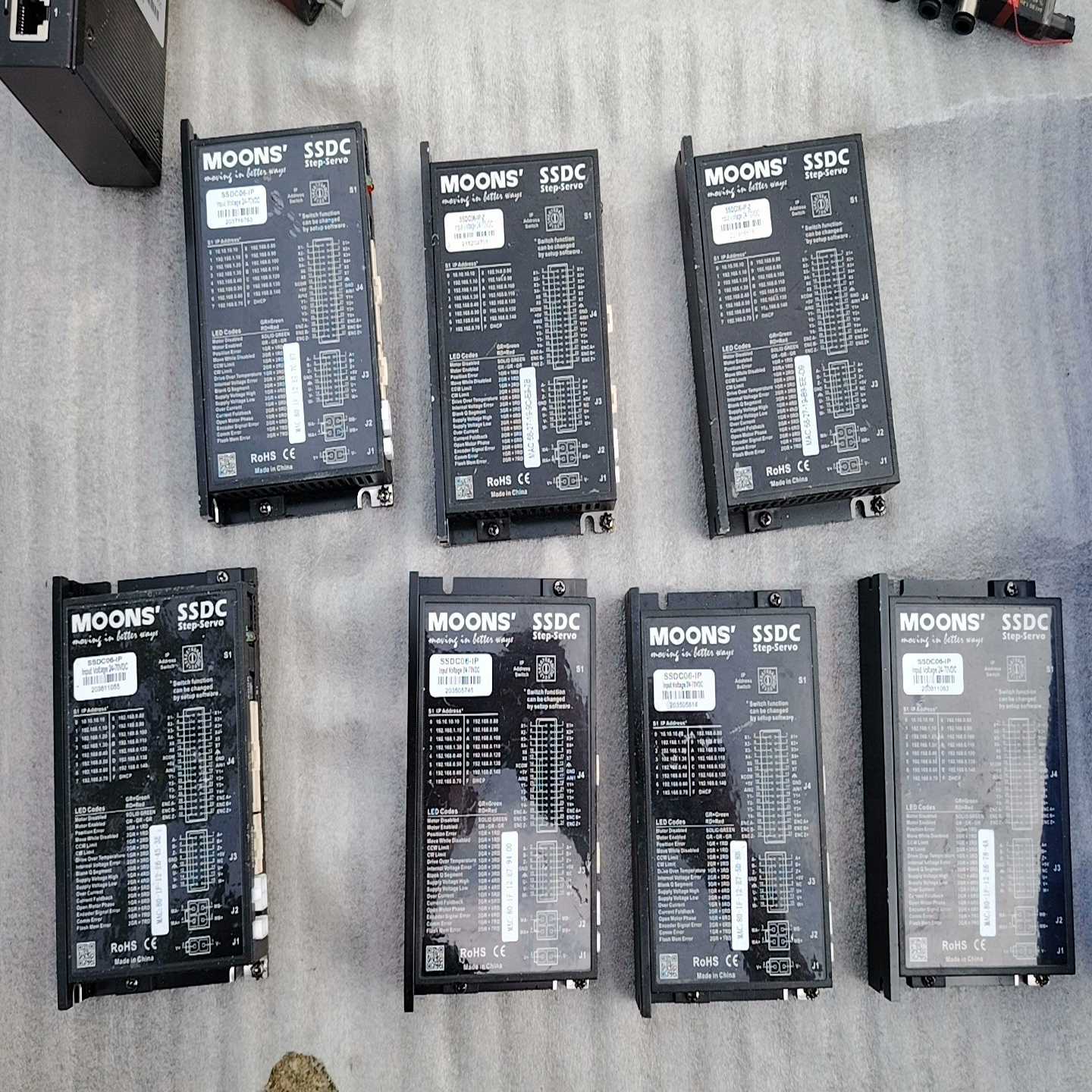 全新MOONS步进伺服驱动器SSDC06-IP，型号SSDC--议价商品