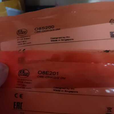 全新原装进口ifm易福门对射光电O8E201+O8S200，