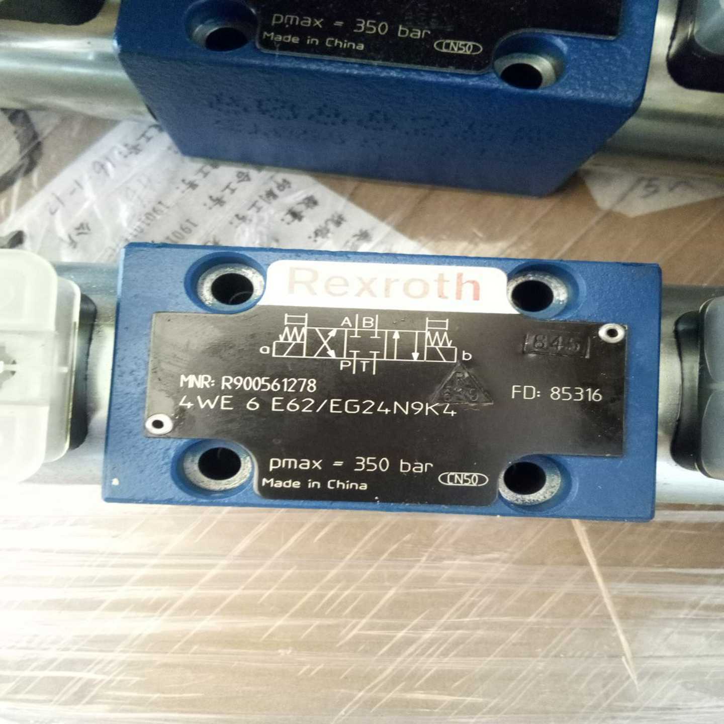 德国ReCxroth4WE6E6X/EG24N9K4电磁换向阀