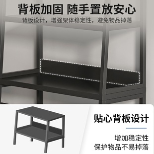 柜子收纳柜储物柜房间置物架落地多层书架货柜家用客厅书桌旁媛洛