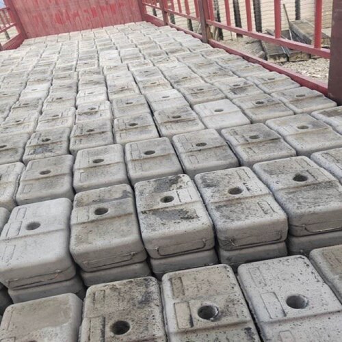 吊篮配重块25kg水泥压重块高标混凝土提升降机电梯桁架配重块